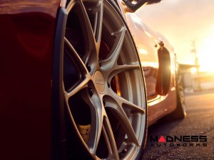 Porsche Cayman Custom Wheels - RS74 by Vossen - Patina Gold Porsche Cayman Custom Wheels - RS74 by Vossen - Patina Gold